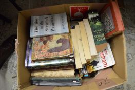A box of books.