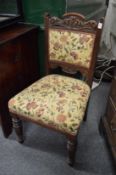 Victorian dining chair.