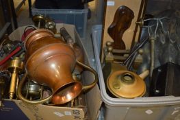 Miscellaneous collectables and metalware.