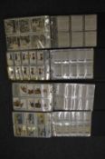 Four albums containing a very good comprehensive collection of cigarette cards (see photograph of