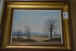 Gerrard Hughes, Vale of Aylesbury, oil on board and two other items.