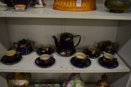 A Satsuma tea service.