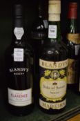 Blandy's Duke of Sussex Madeira, one bottle together with a bottle of Blandy's Duke of Clarence