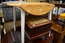 Kitchen table, an old commode etc.