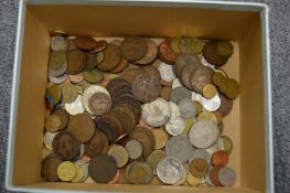 A box of coins.