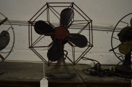 A Westinghouse electric fan.