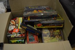 Quantity of old tins.