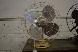 A large early Limit electric fan.