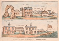 Published by Thomas Tegg, Early 19th Century, 'Plan for the Old Road to Preferment', and 'Plan for