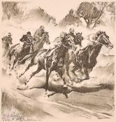 Iwan Hugentobler (1886-1972) Swiss, a collection of lithographs and photolithographs of equestrian