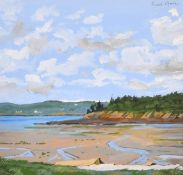 Fred Ross (1927-2014) Canadian, 'St. Andrew's, New Brunswick', acrylic, Circa 1998, signed, 8.25