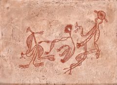 20th Century Australian School, 'A Soul Tormented by Demons, Arnhem Land, N. Australia', mixed