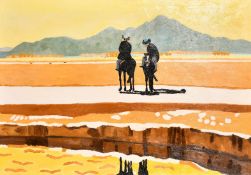 Lesley Giles (20th Century), 'On the Plateau', oil on canvas, 32