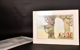 Eric Kincaid (1931-2023), acollection if illustrations mostly related to 'Time and Again Tales',