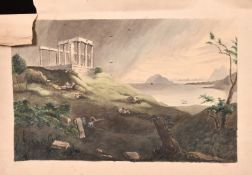 19th Century and Earlier, a collection of four unframed drawings, (4).