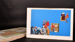 Eric Kincaid (1931-2023), a collection of illustrations mostly relating to 'Now Its Storytime',