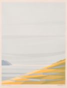 Pascal Besson (b. 1931), a colour print of a coastal view, signed and inscribed 'Epreuve D'Artiste',