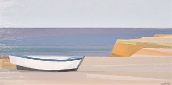 Pascal Besson (B. 1931) French, 'Breiz Ar Mor, Bretagne', oil on board, signed, 10