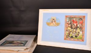 Eric Kincaid (1931-2023), a collection of illustrations mostly from 'Timeless Fables', and other