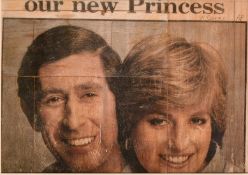 Pietro Psaier, 'Our New Princess', mixed media on fruitwood, 10.5