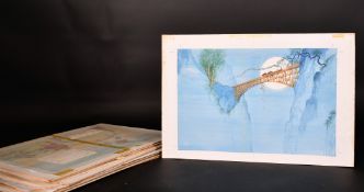 Eric Kincaid (1931-2023), a collection of illustrations relating to fairy tales, watercolour, each