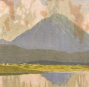 After Paul Henry, three framed prints, each around 20