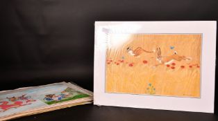 Eric Kincaid (1931-2023), a collection of illustrations relating to 'Stories for Bedtime',