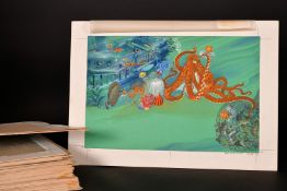 Eric Kincaid (1931-2023), a collection of illustrations from the 'Read Once Again Stories',