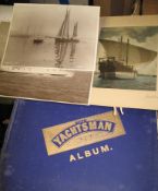 YACHTS / MARITIME, 2 x b/w Beken of Cowes b/w photos, captioned; 1 x col. photo by Frank Studio,