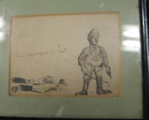 KENNINGTON (Eric) small ink cartoon 