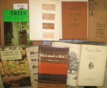 [TREES / WOOD SAMPLES] EDLIN (H.) What Wood is That?. 8vo, samples, clo., 1st Edn., L., T. & H.,