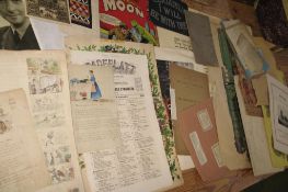 EPHEMERA, PRINTS, etc. (Q).