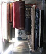 RAILWAYS, misc. books, pamphlets, etc. (1 box).