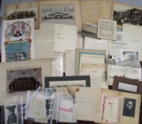 [ROYAL NAVY] PERSONAL ARCHIVE of Commander R. E. J. McQ. MACKENZIE, incl. visit to Japan, 1920;