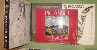 [PICASSO] The Sketchbooks of Picasso, 4to, illus., clo., d.w., 1st Edn., slipcase, L., [1986]; & 3