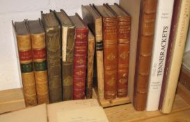 [BINDINGS etc.] diverse coll'n of books incl. one ex-libris Sir Henry Campbell-Bannerman; Caf