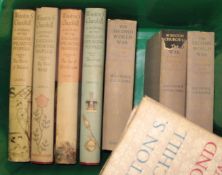 CHURCHILL (Sir Winston) History of the English Speaking Peoples, 4 vols., clo., d.w.s', (not price-