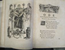 [ENGRAVING] Designs by Mr. R. Bentley, for Six Poems by Mr. T. Gray, folio, engr. plates, vignettes,