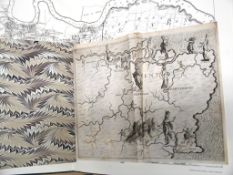 [KENT] engraved map of Kent & relevant text, extracted from the 1622 edition of Drayton's 