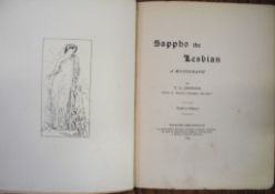 JOHNSON (T. G.) Sappho the Lesbian, sm. 4to, clo., L., 1899.