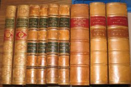 [BINDINGS] IRVING (W.) History of...Christopher Columbus, 4 vols., 8vo, 2 folding maps, half calf,