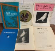 PIGEONS and How to Keep Them, 4to, photo illus., clo., L., n.d.; & 4 other assorted works (4).