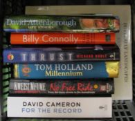 [SIGNED] Quantity of signed non-fiction, to include Attenborough (David), Life Stories, Collins,
