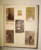 [PHOTOGRAPH ALBUM] St. John Mildmay family album, travels UK & Europe, 4to morocco album with 200+