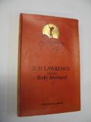 CARTER (Frederick) D. H. Lawrence and the Body Mystical, Limited FIRST EDITION of 75. This is number