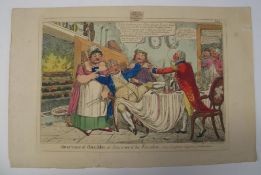 REGENCY [SATIRE] [WOODWARD (George)] Beauties of Grease [Greece] or Luxuries of the Kremlin, vide