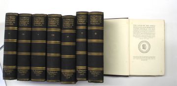 [SHAKESPEARE HEAD PRESS] NORTH (Sir T.) editor: [Plutarch's Lives], 8 vols, 8vo, original cloth
