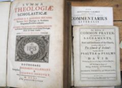 [THEOLOGY,etc.] BECANO (M., Societatis Jesu Theologo), Summa Theologine Scholasticae, folio, title