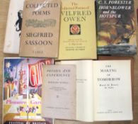 FORESTER (C. S.) Hornblower and the Hotspur, 8vo, clo., d.w., 1st Edn., L., 1962; SASSOON (S.)