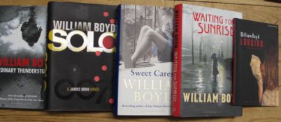 [SIGNED etc.] BOYD (William) Ordinary Thunderstorms, London: Bloomsbury, (2009), FIRST EDITION,